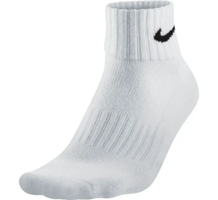 Nike Value Cotton Quarter 3 páry ponožiek M SX4926 101