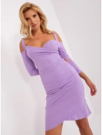 Sukienka EM SK HW 20 model 18785607 jasny fioletowy - FPrice