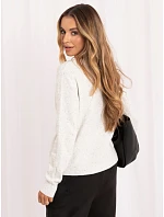 Sweter PM SW PM model 22363286 jasny szary - FPrice Sweter PM SW PM model 22363286 jasny szary - FPrice