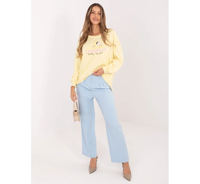 RV BL mikina A1218.11P svetložltá