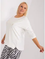 Bluzka RV BZ model 19465518 ecru - FPrice Bluzka RV BZ model 19465518 ecru - FPrice