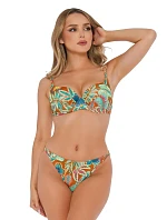 Dámske dvojdielne plavky Mykonos 2 S936MN2 Green Patterned - Self