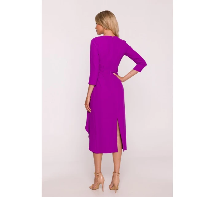 Dámské šaty s volánkem   model 22011571 - STYLOVE