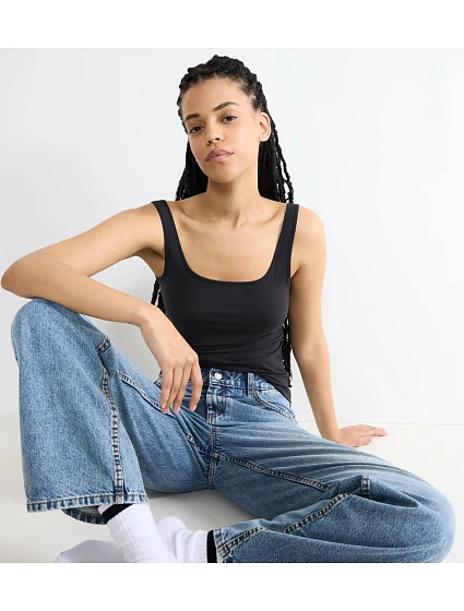 sloggi GO Sense Tank Top - BLACK - SLOGGI BLACK - SLOGGI
