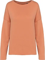 Kariban K 471 Dámska mikina oversize 20.K471 broskyňová