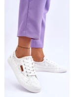 Dámské Krajkové Tenisky BIG STAR model 21546365 Bílé - Big Star Shoes