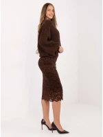 Spódnica IT SD model 21782294 brązowy - FPrice