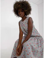 Šaty LK SK 506986 1.89 biela a čierna Šaty LK SK 506986 1.89 biela a čierna