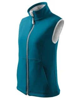 Dámska softshellová vesta Vision dark turquoise