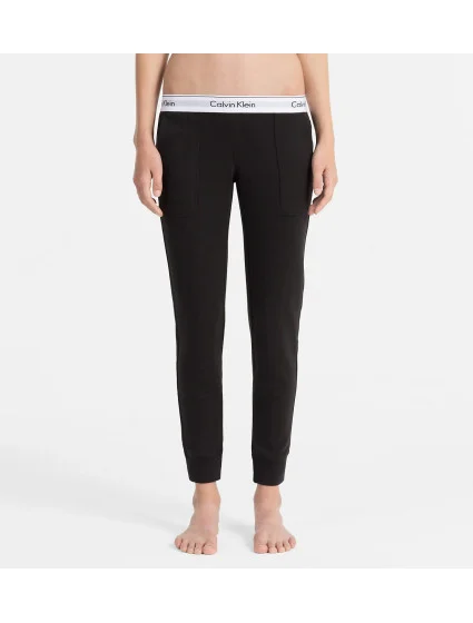 Dámske tepláky QS5716E-001 čierna - Calvin Klein