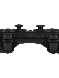 VAKOSS BEZDRÔTOVÝ USB GAMEPAD S DVOJITÝM NÁRAZOM, PC/PS3, DIGITÁLNY A ANALÓGOVÝ REŽIM, GP-4705BK ČIERNY