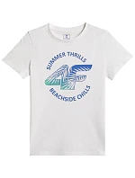 Chlapčenské tričko 4F M3284 biele 4FJWSS26TTSHM3284 10S