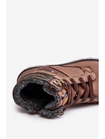 Ocieplane Trapery Męskie McBraun Brązowe