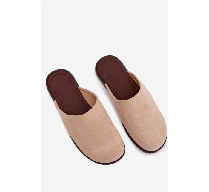 Dámské ploché béžové ekologické semišové Veronelle Dámské ploché béžové ekologické semišové Veronelle