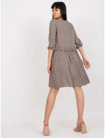 Šaty CHA SK 1710 1.52 hnedá Šaty CHA SK 1710 1.52 hnedá