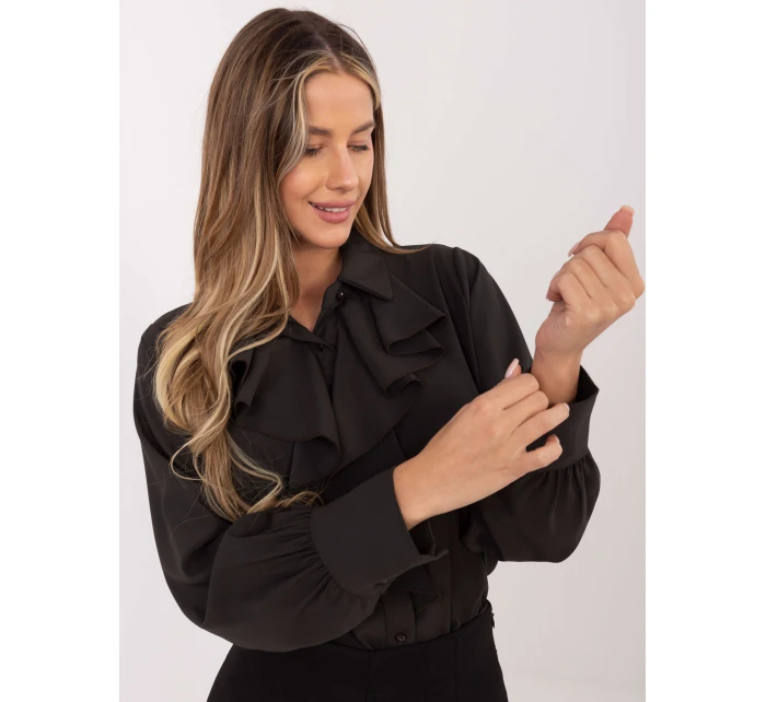 Koszula IT KS model 21786352 ciemny brązowy - FPrice