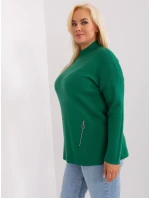 Sweter PM SW model 18909372 ciemny zielony - FPrice
