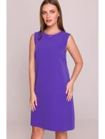 model 21154745 Šaty bez rukávů fialové - STYLOVE