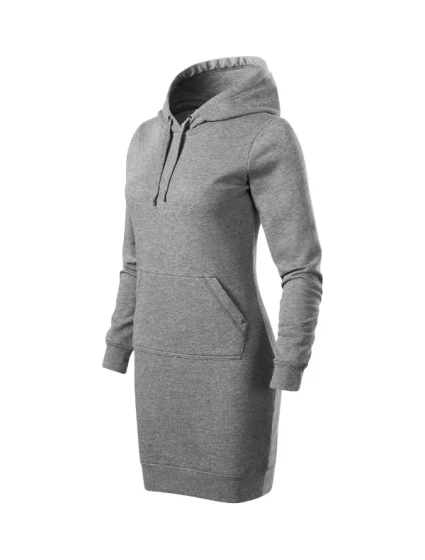 Dámske šaty na zapínanie s tmavosivými odleskami Dámske šaty na zapínanie s tmavosivými odleskami