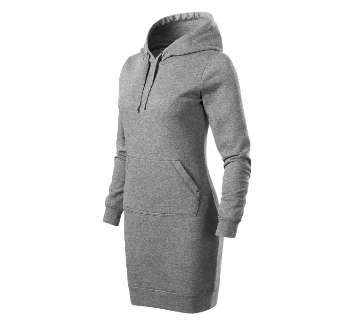 Dámske šaty na zapínanie s tmavosivými odleskami Dámske šaty na zapínanie s tmavosivými odleskami