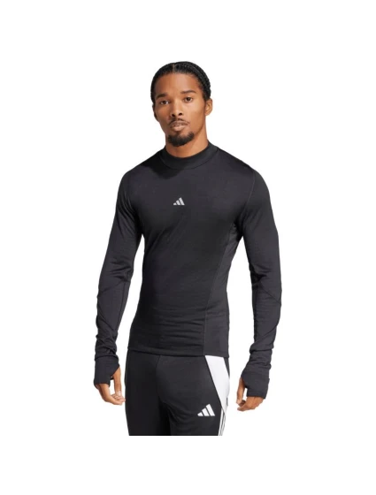 Pánske tričko adidas Techfit Cold.Rdy s dlhým rukávom čierne JL5623 pánske