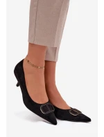 Dámské lodičky S detailem Černé model 21752738 - Boto Dámské lodičky S detailem Černé model 21752738 - Boto