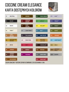 Coccine Cream Elegance Pasta Z Woskiem Do Skór Licowych