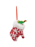 DARČEKOVÁ VISAČKA 12CM BIELA