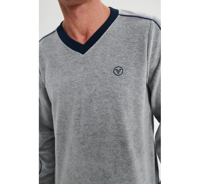 Pyžamo s dlouhým rukávem model 18936382 - Vamp Pyžamo s dlouhým rukávem model 18936382 - Vamp