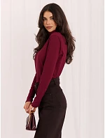 Bluzka LK BZ model 22401062 bordowy - FPrice