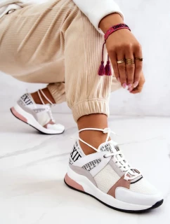 Sportovní Boty Tenisky Na Klínu bílý Lorey