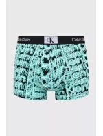 Pánske boxerky 000NB3403A AC5 tyrkys-čierno-biele - Calvin Klein Pánske boxerky 000NB3403A AC5 tyrkys-čierno-biele - Calvin Klein