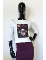 model 21483830 BLOUSE - OFF PINK