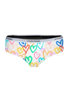 Dámske nohavičky John Frank WJFD-H57-HEARTS