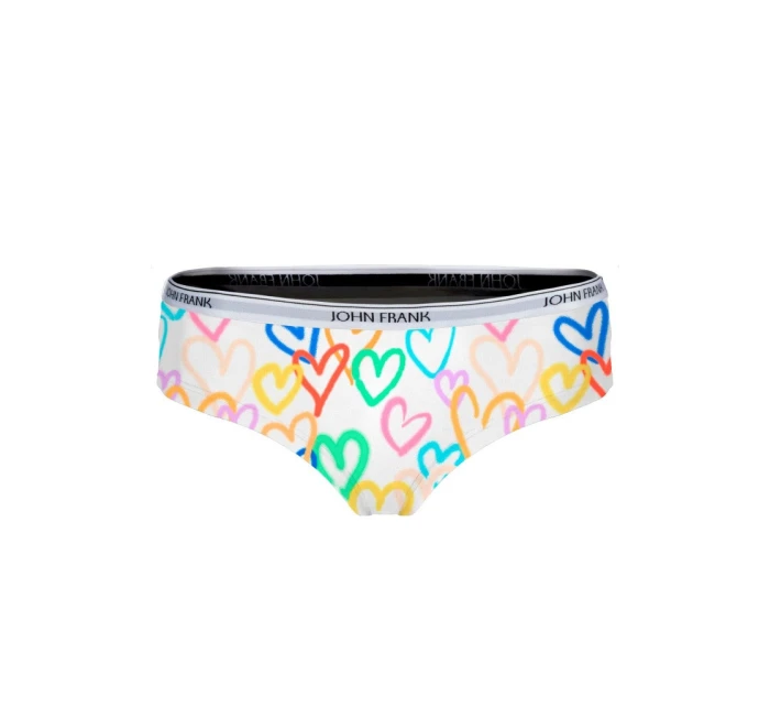 Dámske nohavičky John Frank WJFD-H57-HEARTS