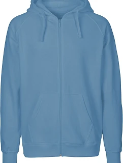 O Pánská mikina s kapucí z bio bavlny dusty indigo model 22505255 - Neutral