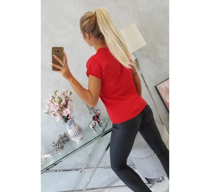 Dámske tričko 65279 červená - Kesi
