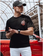 Pánské tričko s potiskem černé Dstreet model 21975061 - FashionStreet Pánské tričko s potiskem černé Dstreet model 21975061 - FashionStreet