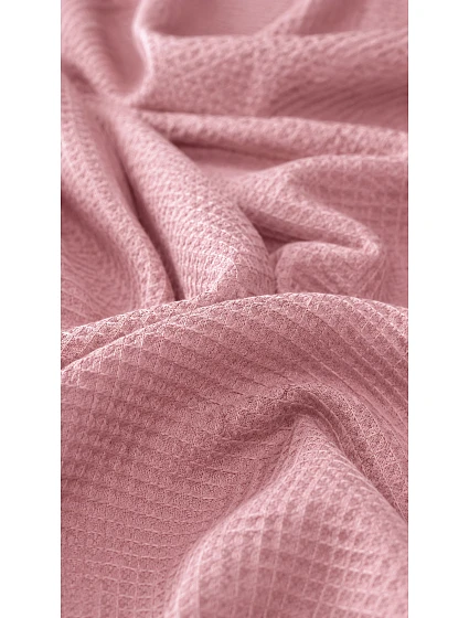 Dámský župan s kapucí Old Rose model 22264699 - Vestis Dámský župan s kapucí Old Rose model 22264699 - Vestis