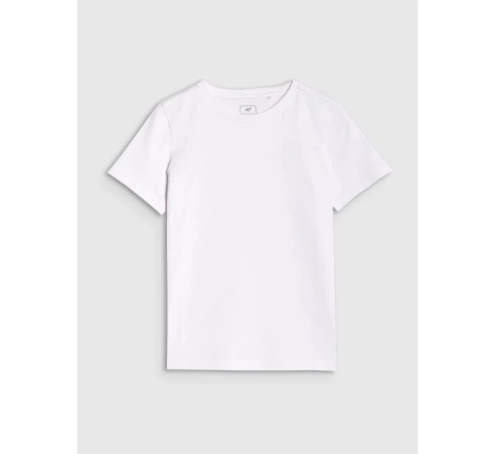 Chlapčenské jednofarebné tričko 4F 4FJRMM00TTSHM3254-10S Chlapčenské jednofarebné tričko 4F 4FJRMM00TTSHM3254-10S