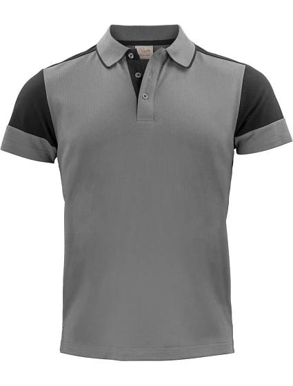 Printer Prime Polo Men Pánske piqué polo z hrubej bavlny 61.5024 antracitová/čierna Printer Prime Polo Men Pánske piqué polo z hrubej bavlny 61.5024 antracitová/čierna
