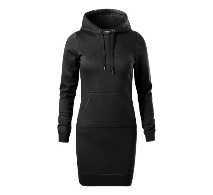 Snap šaty dámske čierne