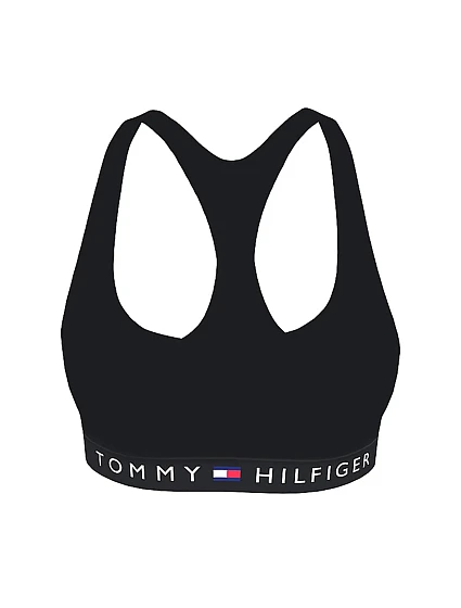 Dámska športová podprsenka Velour UW0UW03979-BDS - Tommy Hilfiger