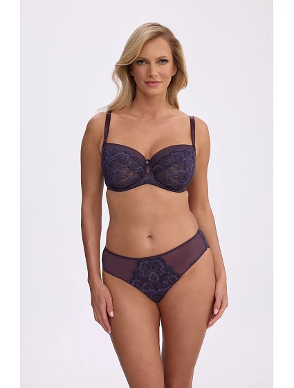 Kalhotky Gaia GFB 1343 Nia brazilské fialová S-2XL Kalhotky Gaia GFB 1343 Nia brazilské fialová S-2XL