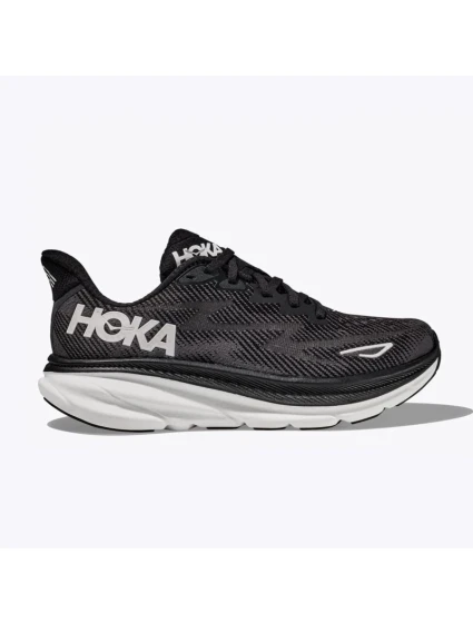 Dámska bežecká obuv HOKA Clifton 9 Black/White (1127896-BWHT)