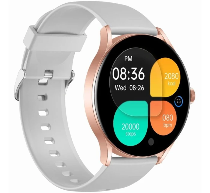 Chytré hodinky Grey Pink model 21807425 PRO - Gravity Chytré hodinky Grey Pink model 21807425 PRO - Gravity