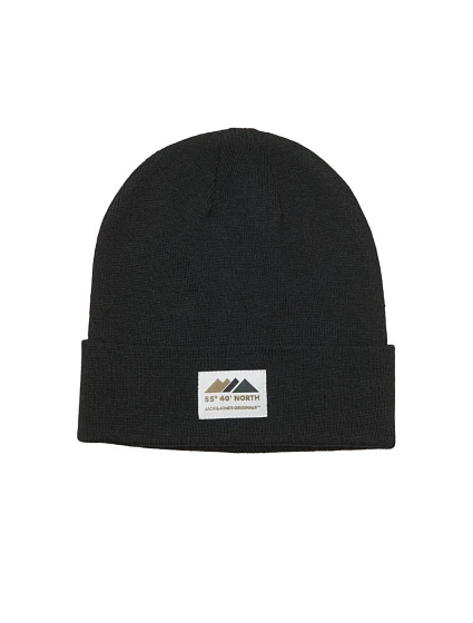 Zimní čepice Jack&Jones model 22087592 BLACK - Hikvision