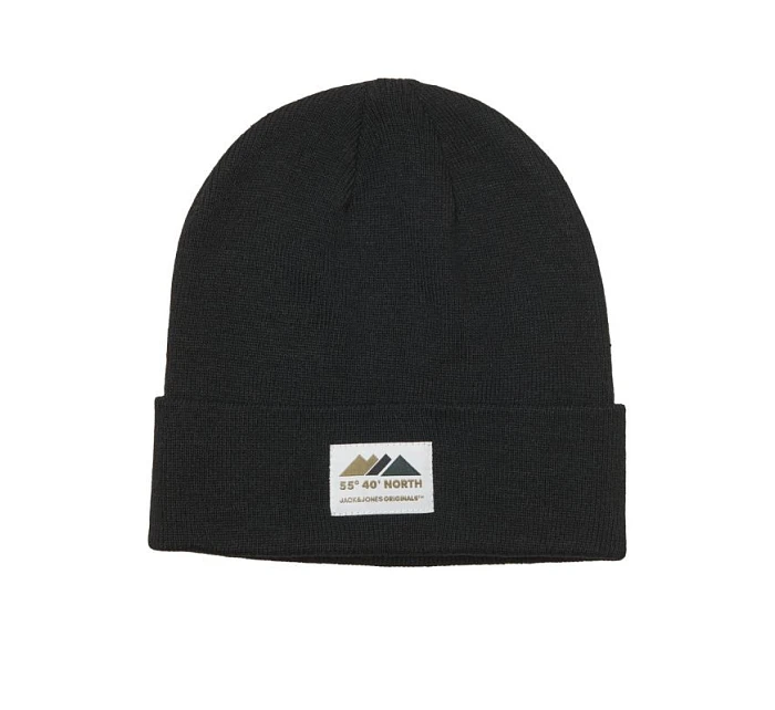 Zimní čepice Jack&Jones model 22087592 BLACK - Hikvision