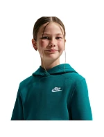 Detská mikina Nike Sportswear Club Fleece, zelená, FD3000 372