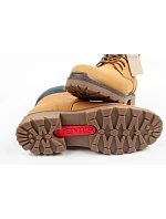Levis – hnedé členkové topánky pre mládež Forrest Nova